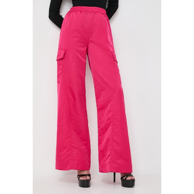Pinko pantaloni donna colore rosa