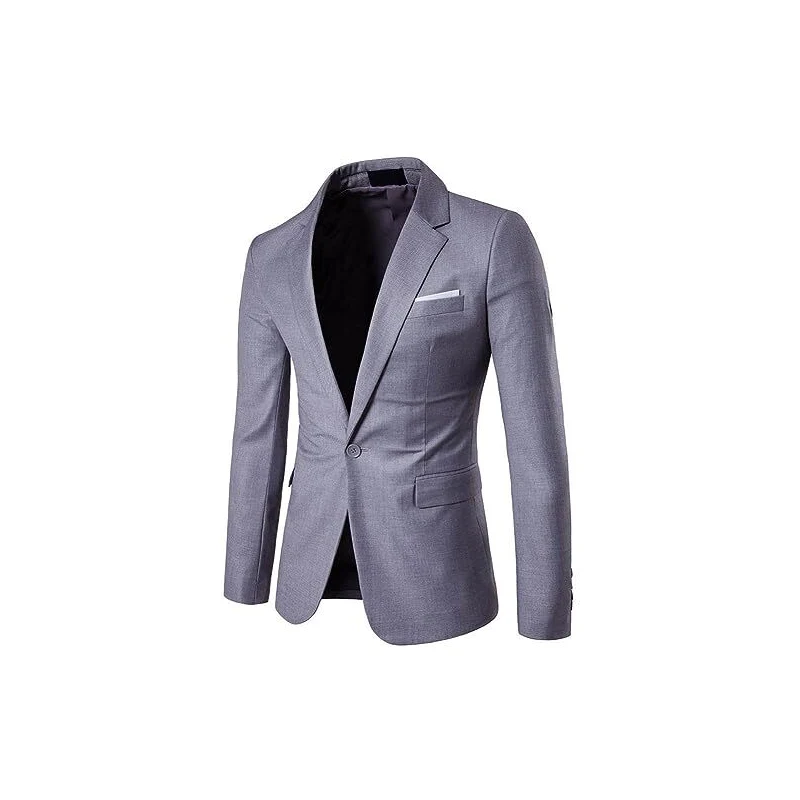 Alta Tensione giacca blazer monopetto uomo grigio main image 0