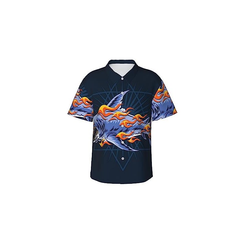 Camicia Hawaiana Hurley Wailuku – Floreale Bianca, Manica Corta, Taglia XL