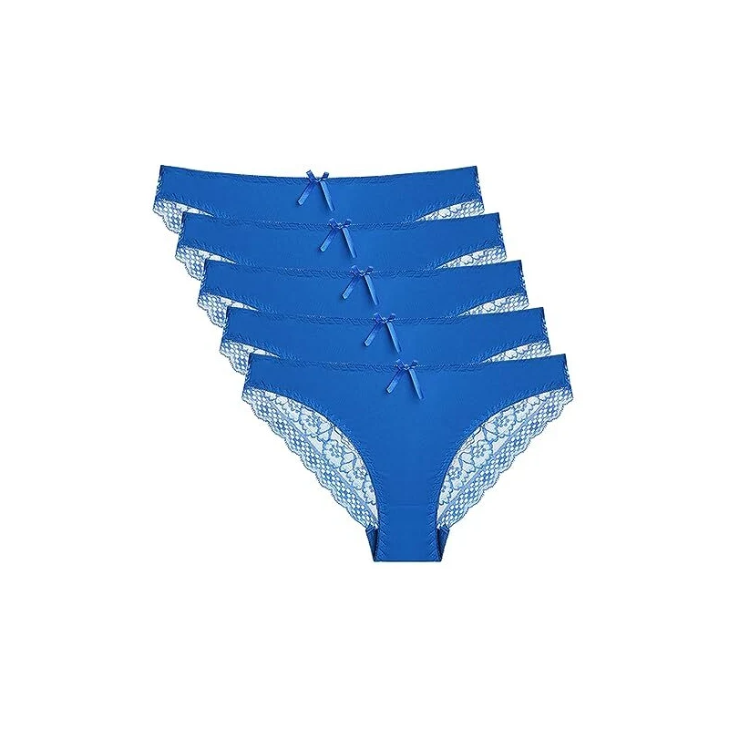 Daodan Mutandine Donna Sexy Trasparente Pizzo Mutandine Decorazione