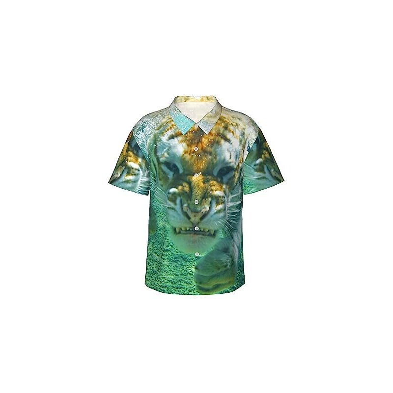 Camicia per il tempo libero da uomo, camicia hawaiana, a maniche corte, a maniche corte, estiva, vestibilità normale, da uomo, con fiori, da spiaggia, da uomo, taglia L-5Xl, Nero , XXXXL Camicia per il tempo libero da uomo, camicia hawaiana, a maniche corte, a maniche corte, estiva, vestibilità normale, da uomo, con fiori, da spiaggia, da uomo, taglia L-5Xl, Nero , XXXXL
