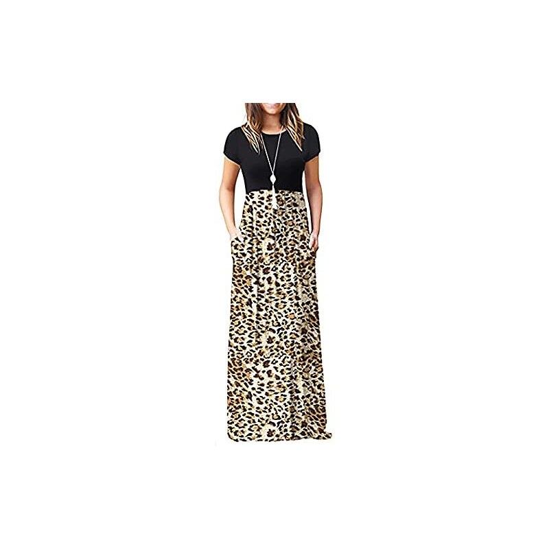 Abito midi donna girocollo con manica lunga in jersey di cotone stretch regular fit | | Abiti e Vestiti Uomo Online