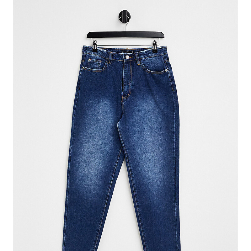 Missguided - Riot - Mom jeans blu scuro
