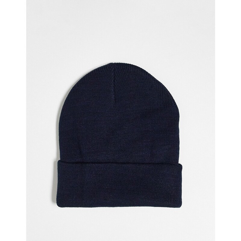 Pull&Bear - Confezione da 2 berretti color blu navy e grigio
