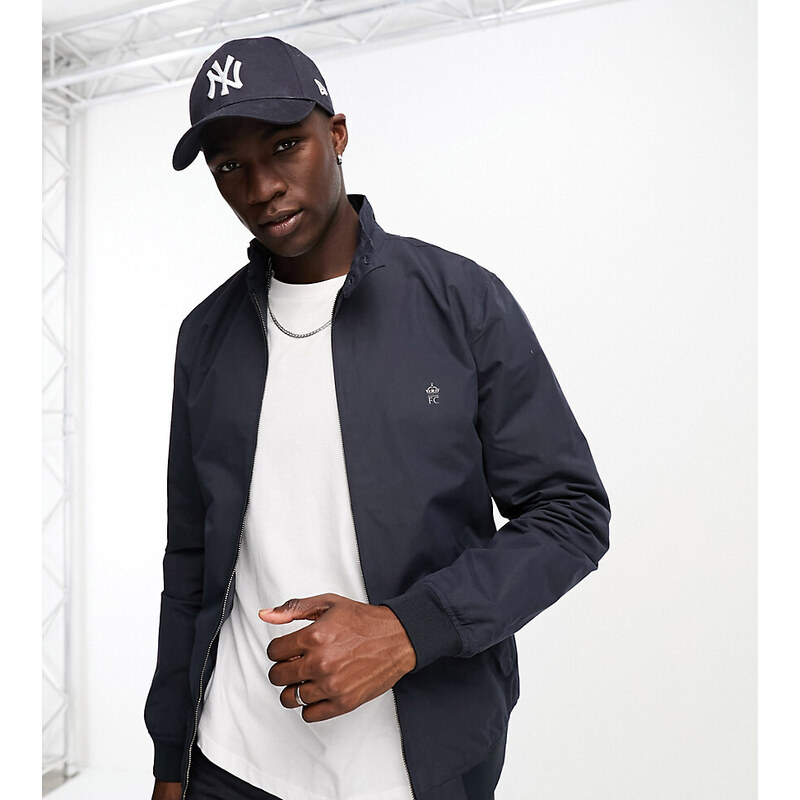 French Connection Tall - Giacca harrington blu navy