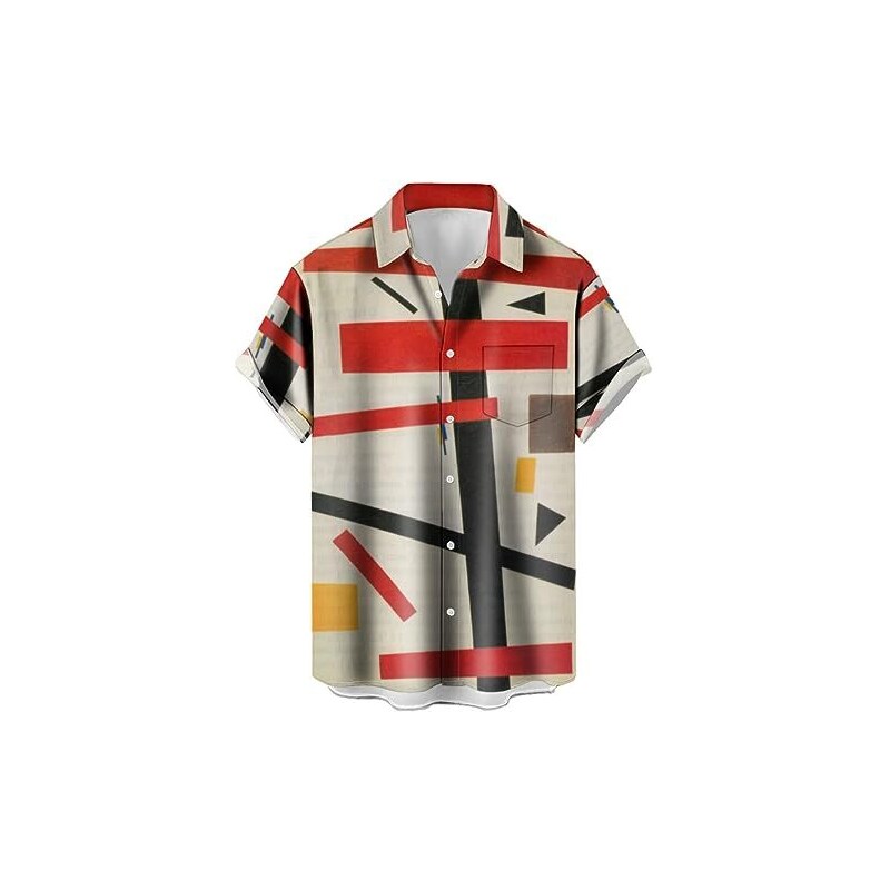 Camicia Bowling Uomo HEARTTOUCH Vintage Anni '50, Maniche Corte, Taglie S-3XL - 2