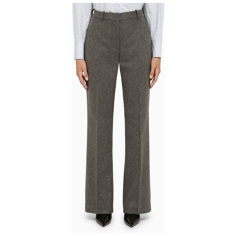 Pantaloni Zara in Lana Grigio taglia S International - 21587427