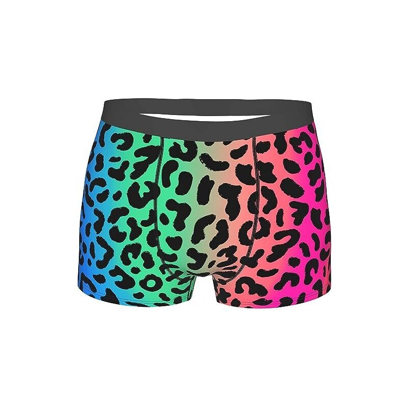 Set Boxer Liabel Uomo In Microfibra Mutande Comfort Nero