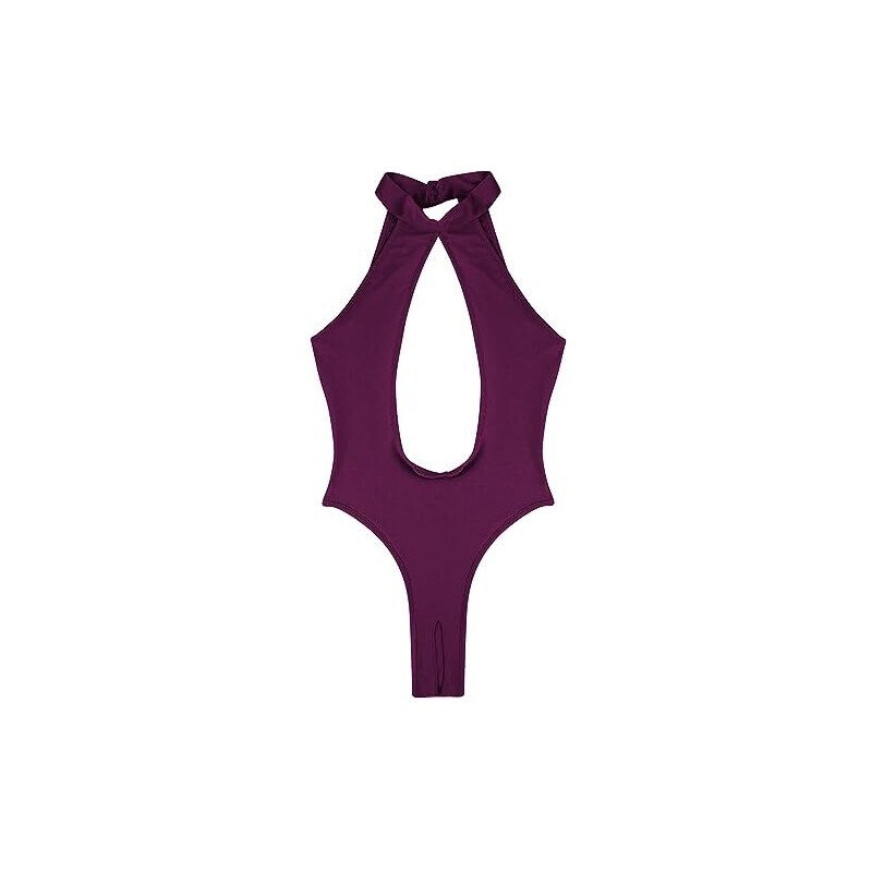 Jingmiger Costume da bagno da donna, trasparente, costume da bagno monokini, ad asciugatura rapida, traslucido, per prendere il sole, come indicato, XS Jingmiger Costume da bagno da donna, trasparente, costume da bagno monokini, ad asciugatura rapida, traslucido, per prendere il sole, come indicato, XS