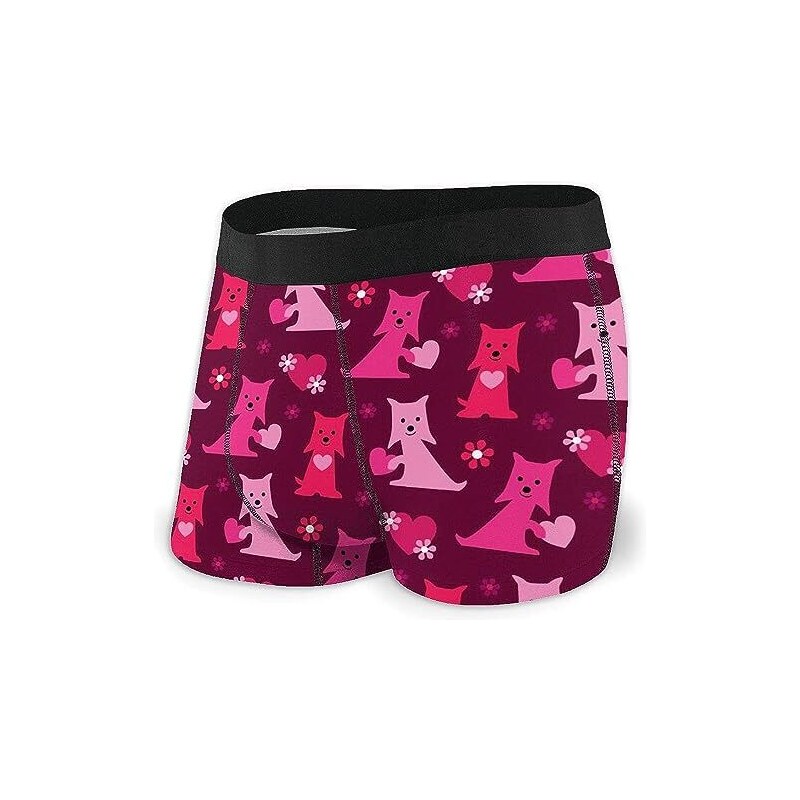 PANOZON Boxer Uomo Natale: Pantaloncini Intimi Elastici, Colori Assortiti, Morbidi E Traspiranti