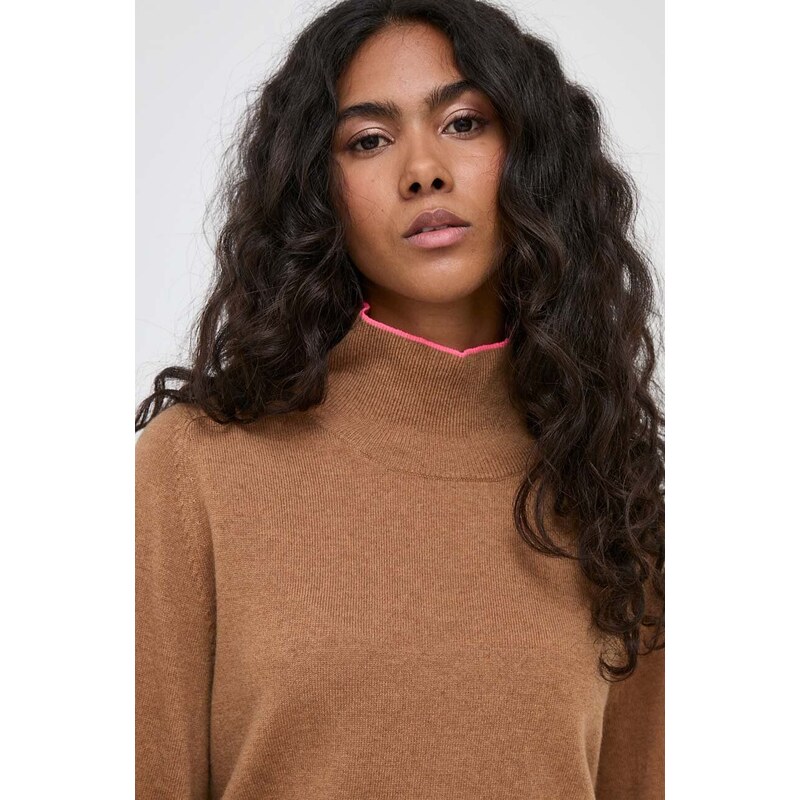 Pinko maglione in lana donna colore marrone
