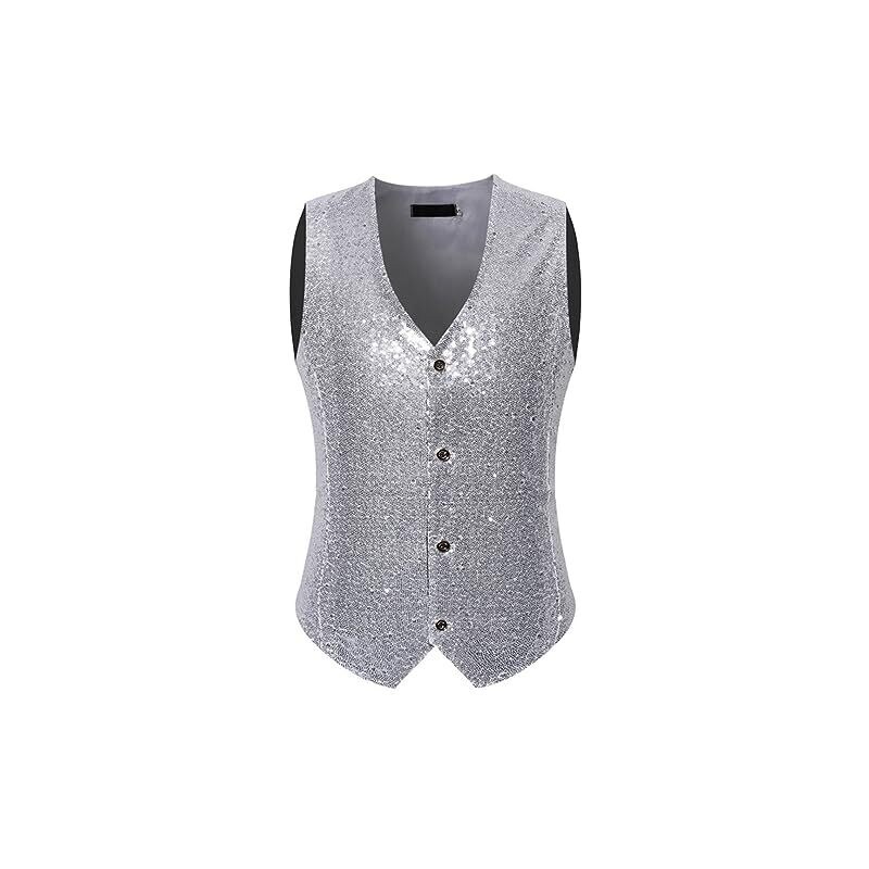 Gilet Homme Slim Fit - Pour Mariage, Soirée Et Look élégant - 3