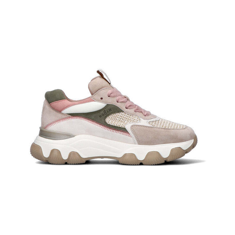 HOGAN DSQUARED2 Sneaker donna beige/rosa/verde SNEAKERS