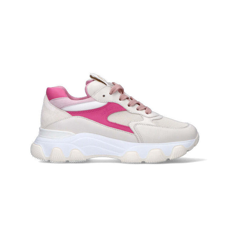 HOGAN Sneaker donna bianca/rosa SNEAKERS