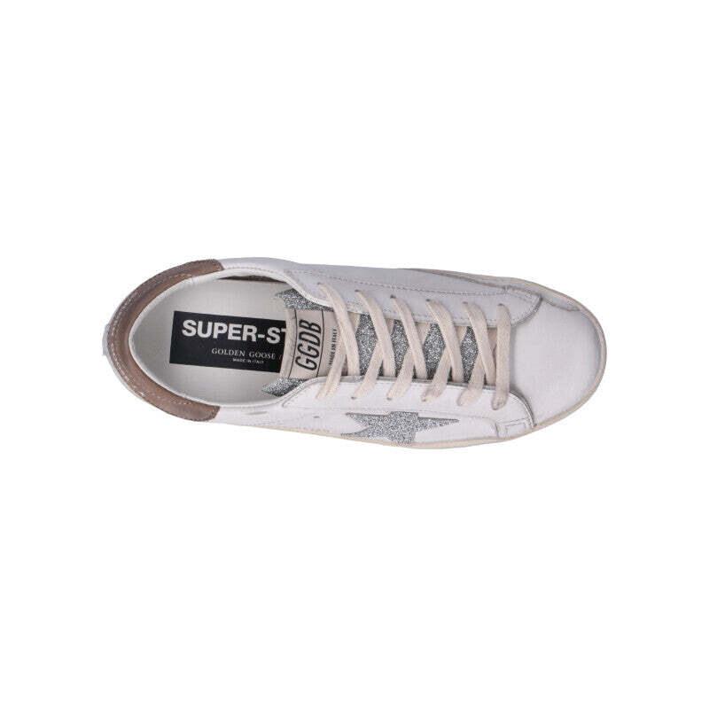 GOLDEN GOOSE - SUPER-STAR CLASSIC WITH LIST SNEAKERS