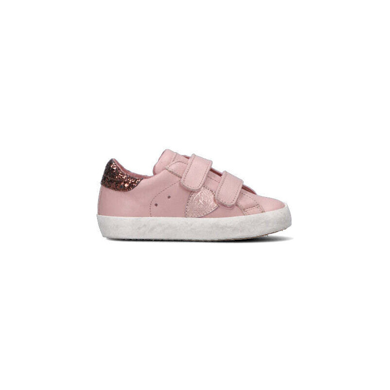 PHILIPPE MODEL Sneaker bimbo rosa in pelle SNEAKERS