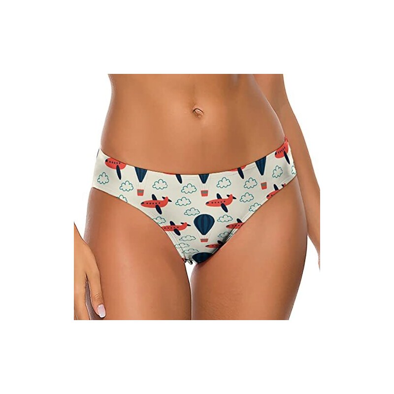 JAVENPROEQT Mutandine Sportive Comode Da Donna Con Motivo Limone E Frutta Sexy A Vita Bassa A Vita Bassa Multicolore S 120836790