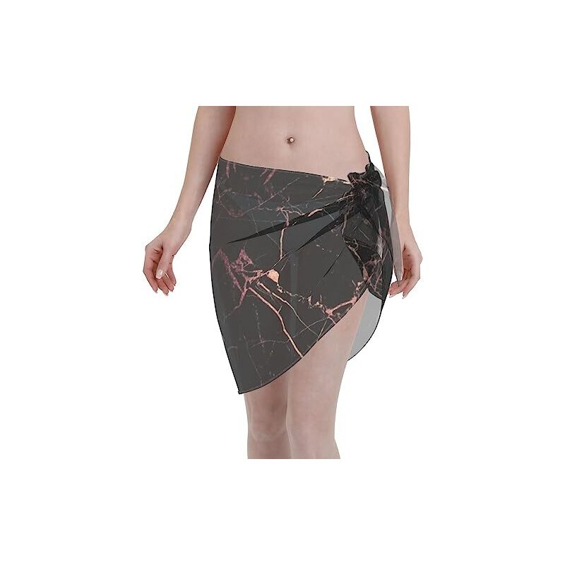YXCKG Pareo di Bali,Copricostume Pareo Mare da Donna Sarong Wrap, Summer Beach Sunscreen Pareo, Bikini Swimsuit Wrap, Scialle da Spiaggia Avvolgente da Bagno in Chiffon Festivo (Color : A