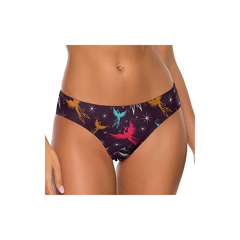 Tanga Donna Senza Cuciture Con Stampa Cioccolato Brillante - Biancheria Intima Comoda, Taglie XS-XL