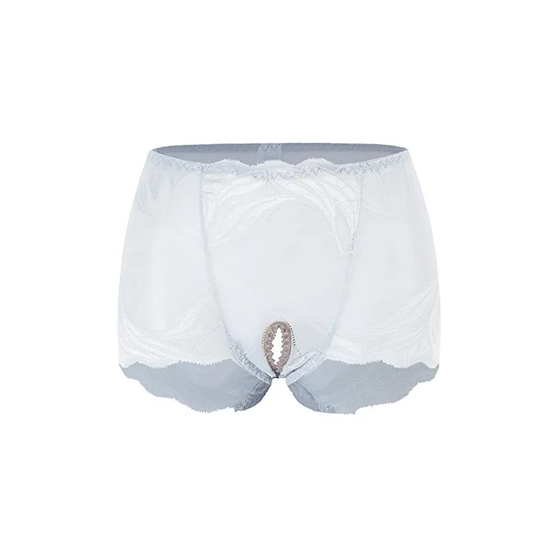 iEFiEL Culotte Aperto Donna Pizzo Trasparente Perizoma Cavallo Aperto