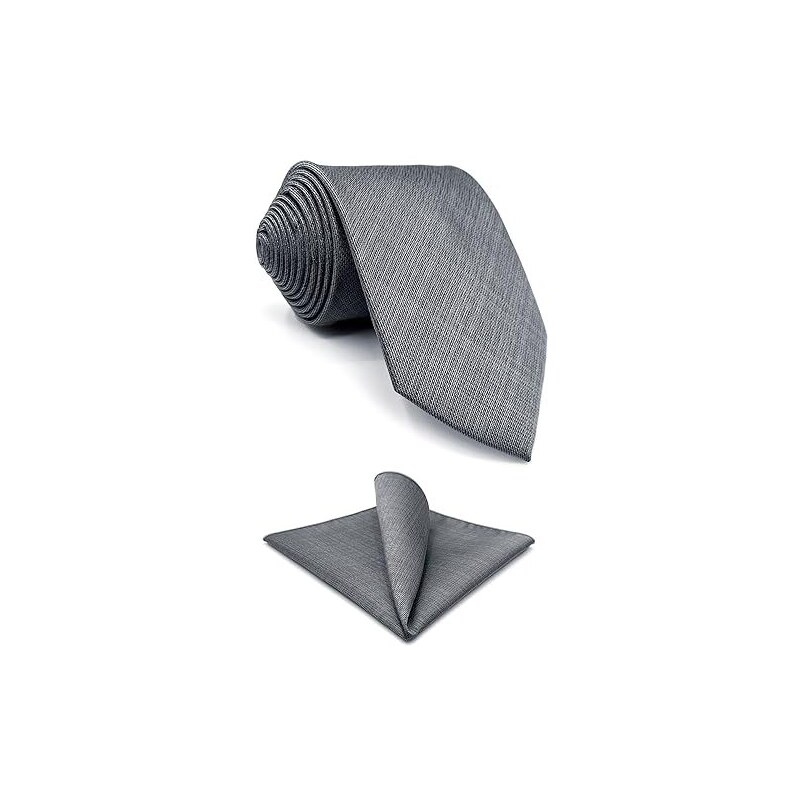 Lot De 4 Cravates Fines Wehug 6cm - Soie Polyester - 145cm Long - Multicolore - Pour Homme - Occasions Diverses