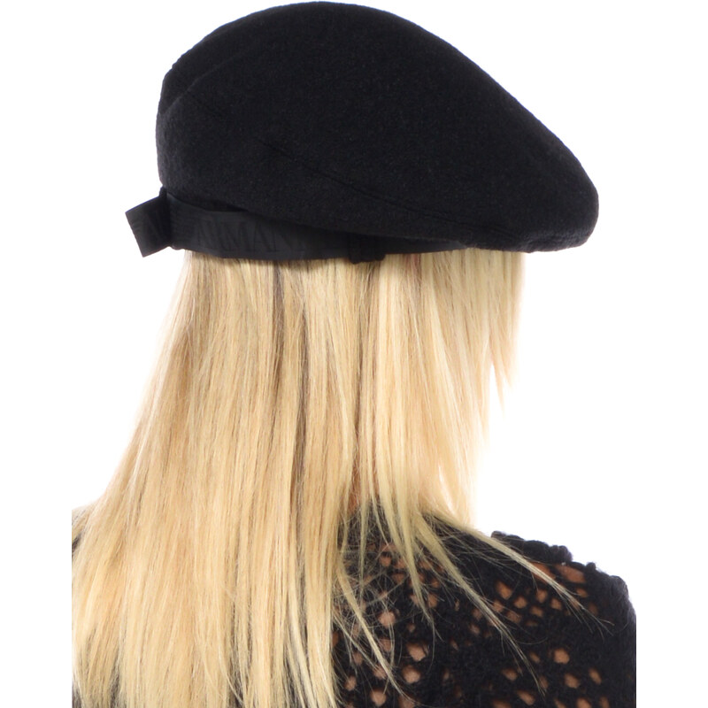 cappello da donna Emporio Armani basco in misto lana