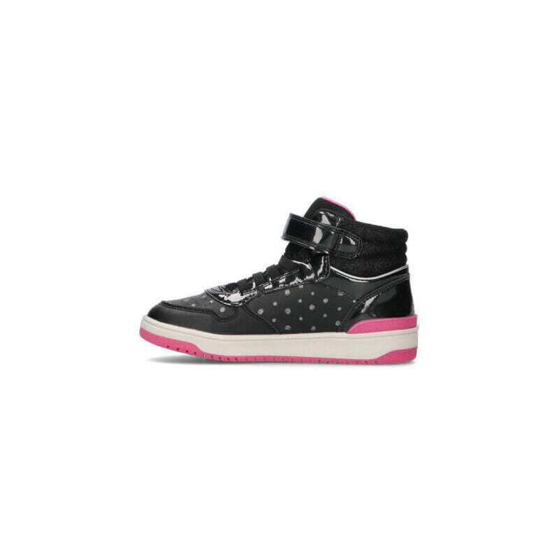 GEOX Sneaker bimba nera/rosa SNEAKERS