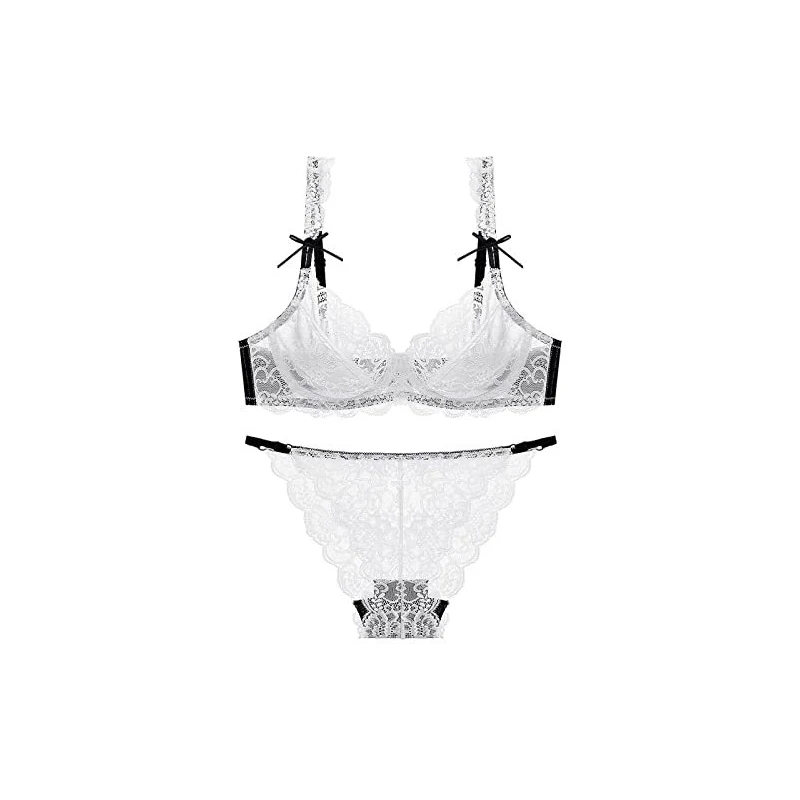 Reggiseno Lunaire 16041L Coppa Morbida Pizzo 38D Nero – Nuovo Con Etichette
