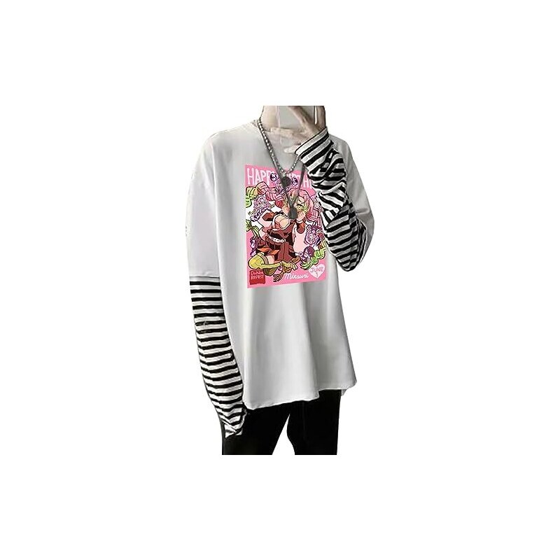 Style3 Moon Demon T-Shirt Uomo – Maglia Demone Anime Giapponese, 100% Cotone Premium - 3