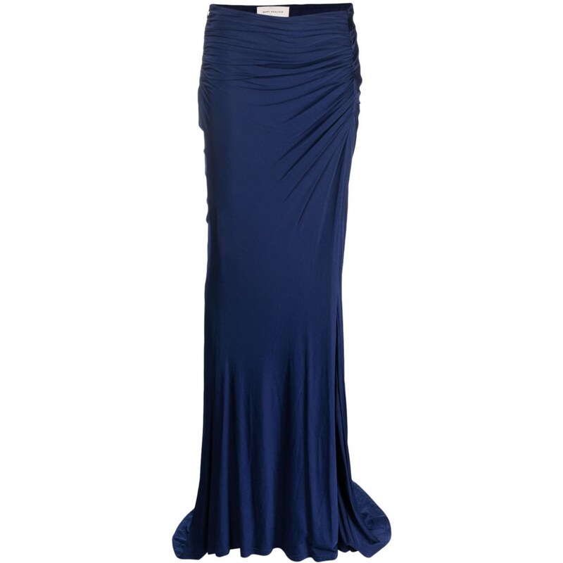 Gemy Maalouf Gonna lunga con ruches - Blu Gemy Maalouf Gonna lunga con ruches - Blu