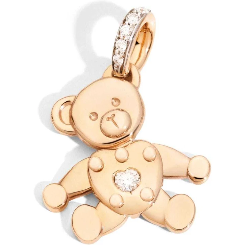 Pendentif Pomellato Théière En Or Rose Et Argent 925 – Neuf Avec étiquettes – Modèle MB108O7ARIGA