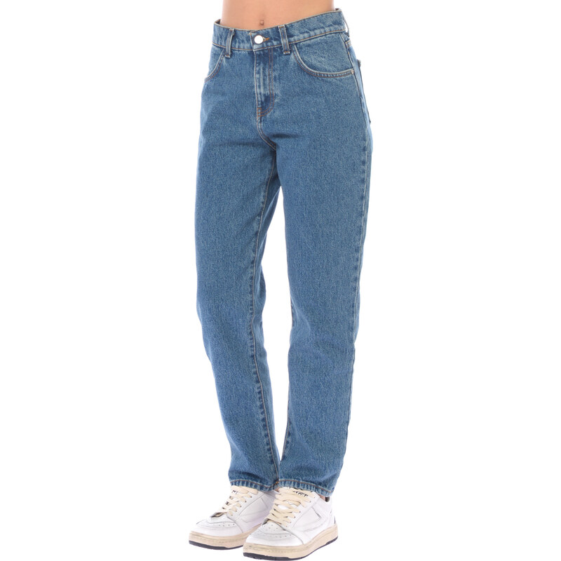 jeans da donna Htc Los Angeles Boyfriend con impunture