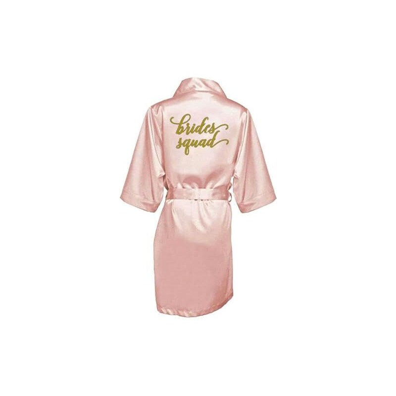 JPHCHSC Personalizzata Sposa Pigiama Set Donna Damigelle d'Onore Donna Corto 2 Pezzi Pigiami Satin con Bottoni Pigiama con Foto o Scritta 02