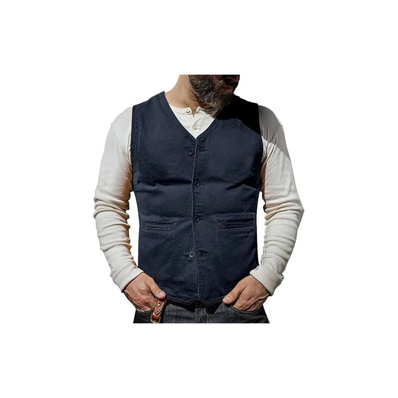 Canotta Oversize Uomo Showu Paisley Gilet Uomo Senza Maniche