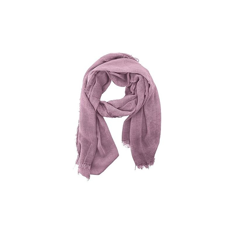 GLAMEXX24 Sciarpa Tubolare Donna, Leggera Con Sfumatura Di Colore E Strisce Glitterate, 180x75 Cm, Morbida