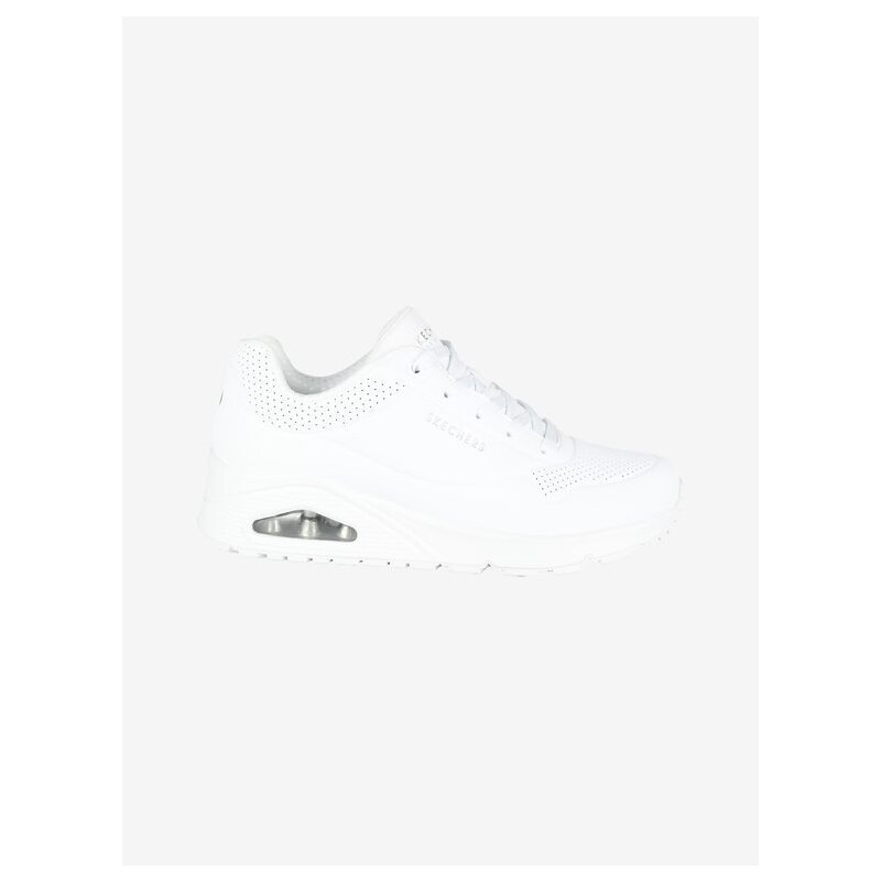 Skechers Stand On Air Sneakers Monocolore Donna Con Scarpe Sportive Bianco Taglia 40
