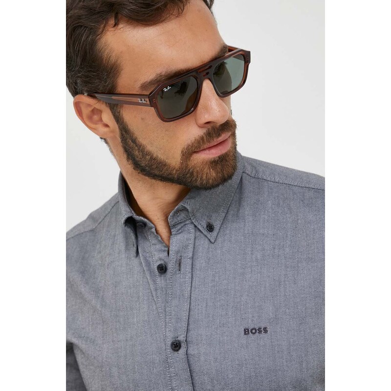 Camisa Hugo Camicie Hugo Boss Per Uomo New Form Camicia Uomo Boss