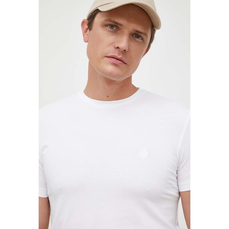 Trussardi t-shirt uomo colore beige