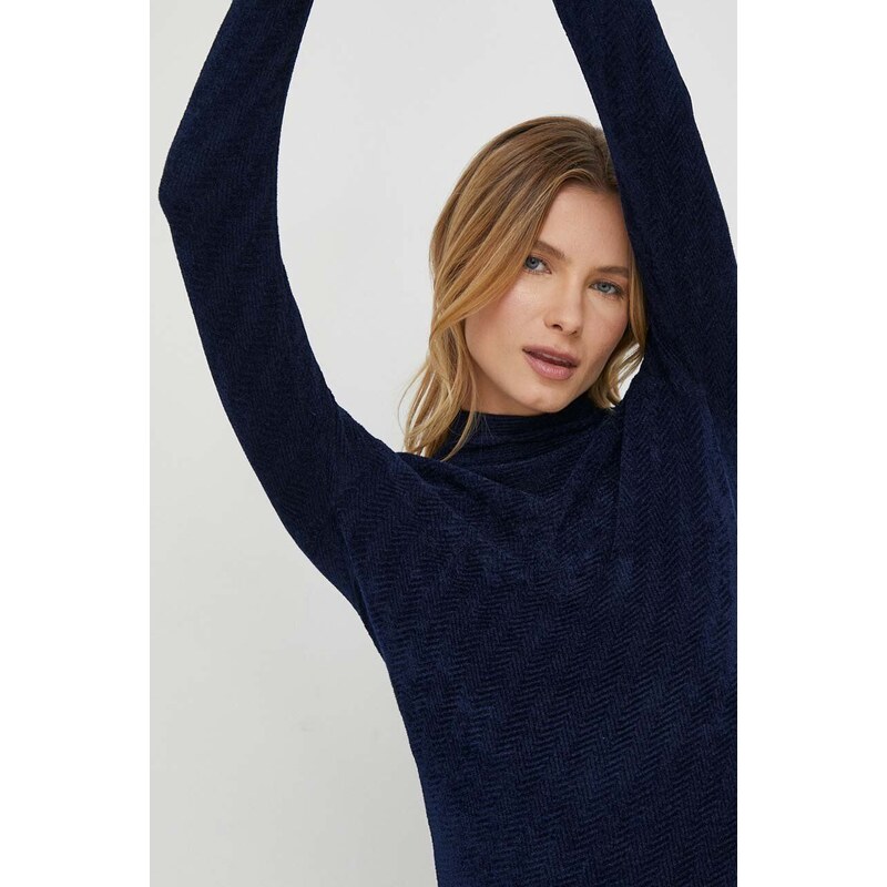 Emporio Armani maglione donna colore blu navy