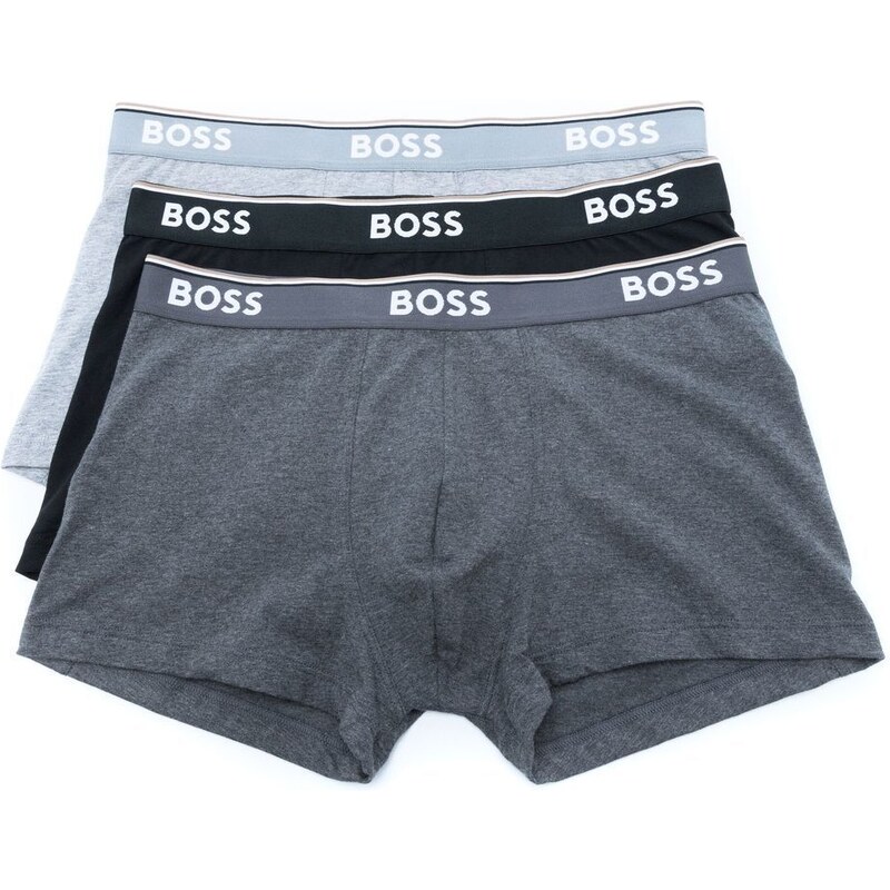 Hugo Boss Boxer Corti in Cotone Elasticizzato con Elastico in Vita con