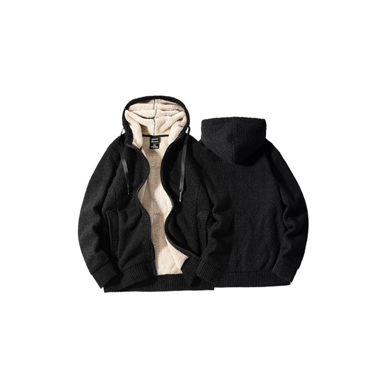 Generico Felpa Uomo Con Cappuccio E Cerniera - Giacca Leggera Oversize Tinta Unita Con Tasche - Per Primavera, Autunno E Inverno (YB-Khaki, Taglia L)