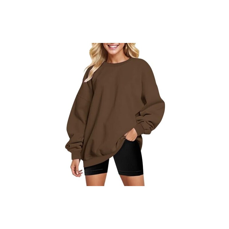 Felpe con cappuccio oversize da donna Felpe con cappuccio in