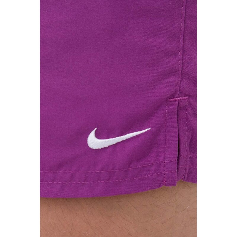 Nike pantaloncini da bagno colore violetto