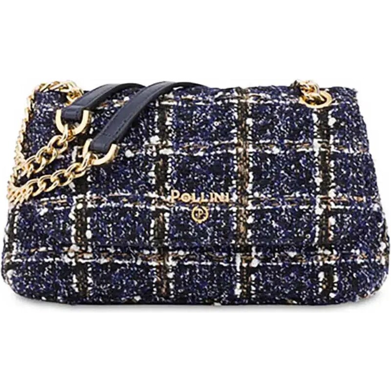 Antonella - Borsa a Spalla con Frange in Vera Pelle Martellata – Model