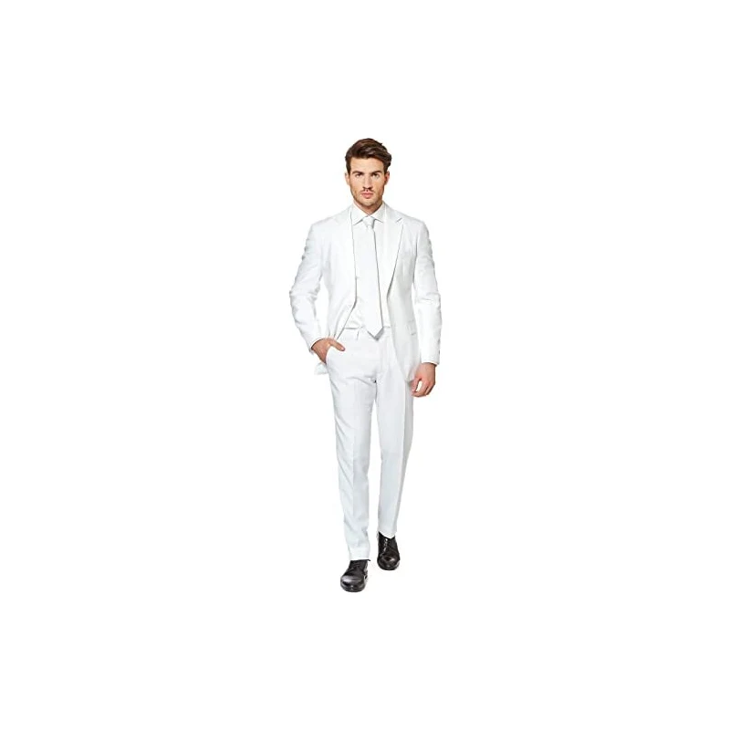 OppoSuits Solid Color Party For Men - Navy Royale - Full Suit: Includes Pants, Jacket And Tie Costume D39homme, Blue, 36 Homme Dès 100,95 € - Sur