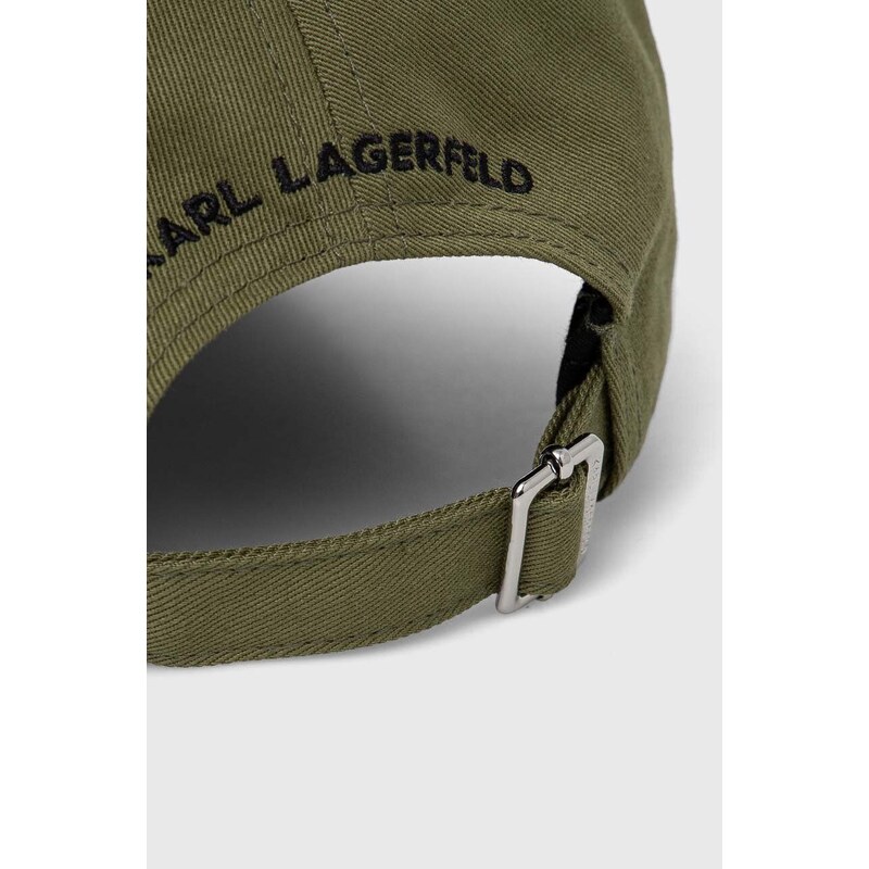 Karl Lagerfeld berretto da baseball