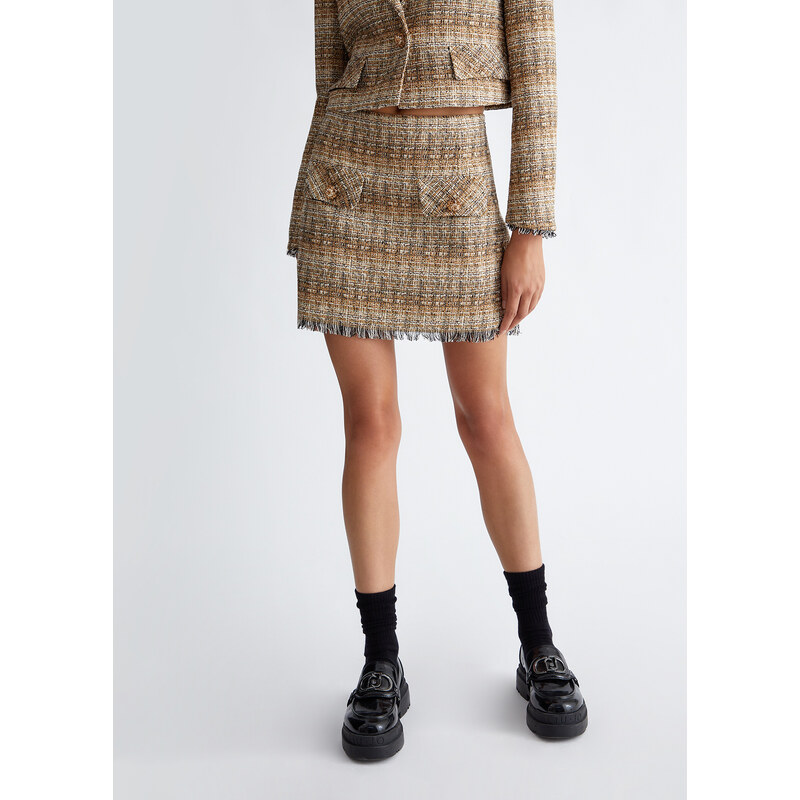 LIUJO Liu Jo Gonna Corta In Tweed
