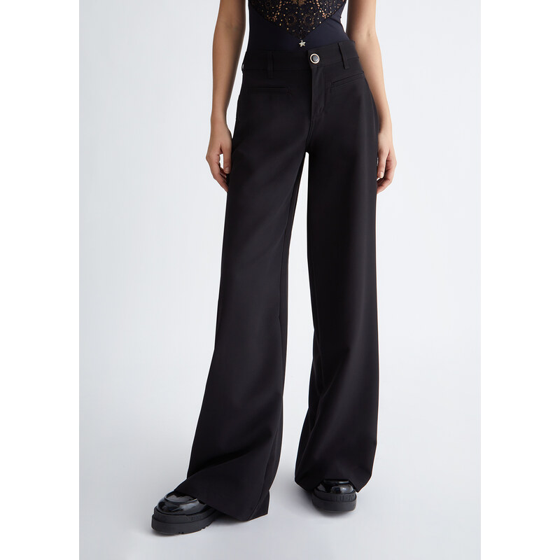 LIUJO Liu Jo Pantaloni Flare Bottom Up LIUJO Liu Jo Pantaloni Flare Bottom Up