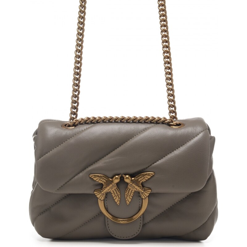 Bolso Pinko Love Mini Puff Maxi Quilt Je 2 Cl AI 22-23 PLTT 1P22UB A03J Rosa