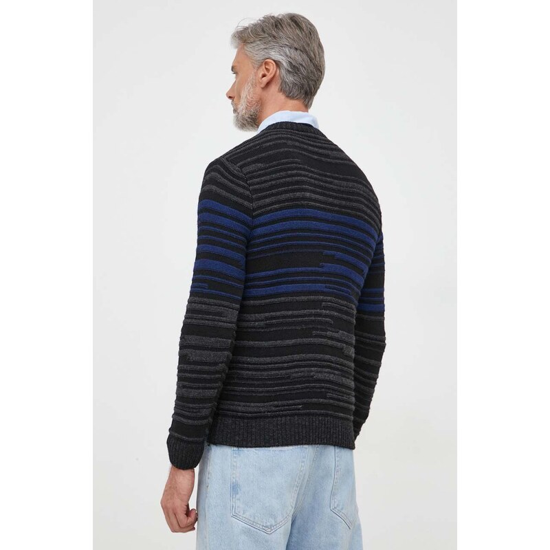 Sisley maglione in misto lana uomo
